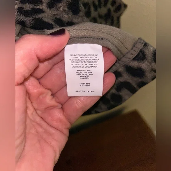 CAbi Leopard Stretch Blazer Jacket Women's Size 4 Jungle Cat Animal Print - Picture 5 of 11